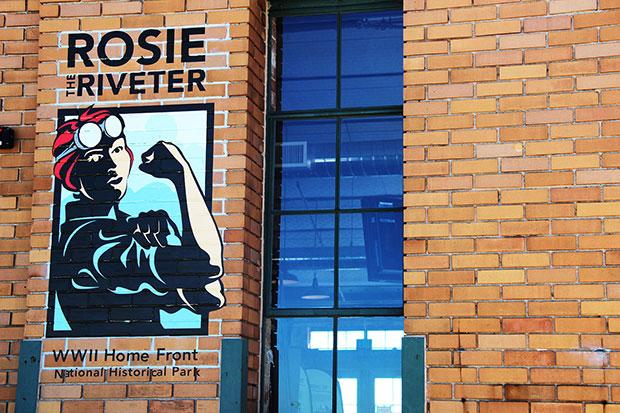 Rosie the Riveter WWII Home Front museum, outside